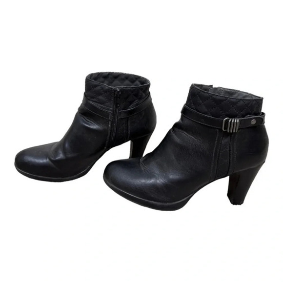 RIALTO Popcorn Ankle Boot Women’s Zip Side Buckle Bootie - Picture 1 of 7